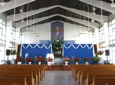 タヒチ　タローナ教会